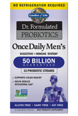 Garden Of Life Probiotics - Once Daily Men's - 50 Billion CFU (30 caps)