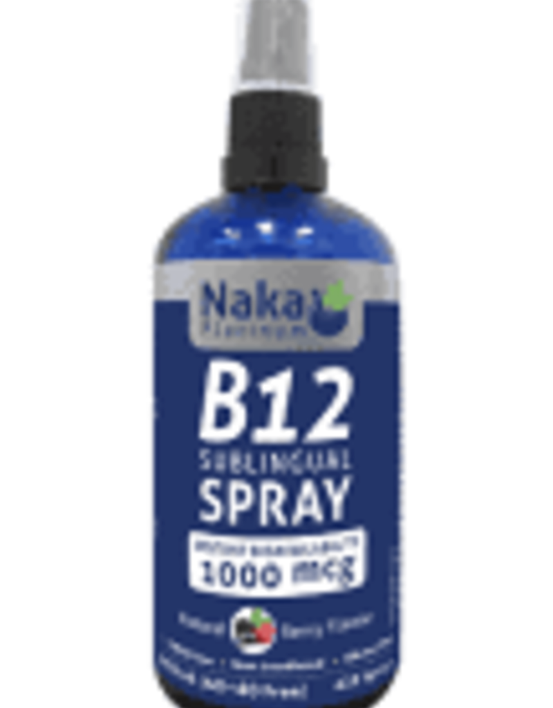 Naka CANADIAN - Vitamin B12 - B12 Sublingual Spray (1000mcg)