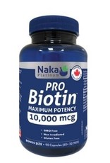 Naka Biotin - 10000mcg (90 caps)