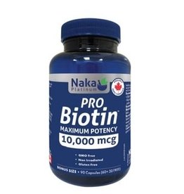 Naka Biotin - 10000mcg (90 caps)