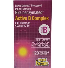 Natural Factors Vitamin B - BioCoenzymated Active B Complex (120 caps)