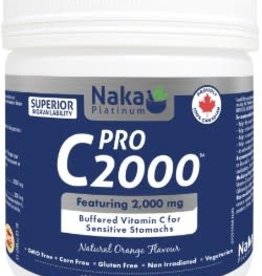 Naka CANADIAN - Vitamin C - PRO C2000 Powder (400g)