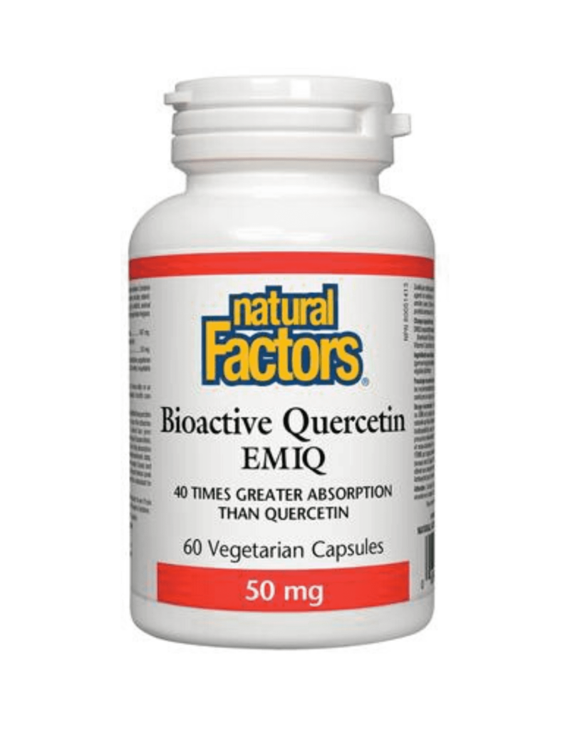 Natural Factors CANADIAN - Quercetin - Bioactive EMIQ 50mg (60 caps)