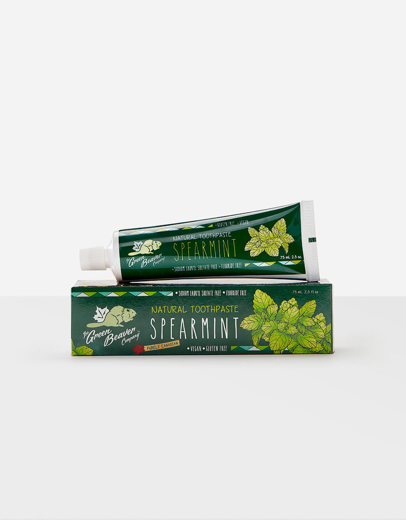 Toothpaste - Natural - Spearmint (75mL)