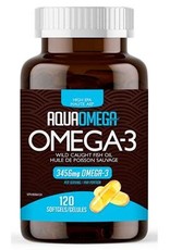 Omega 3's -  High EPA 3456mg  AquaOmega (120 softgels)