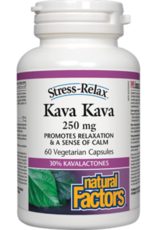 Natural Factors CANADIAN - Sleep- Kava Kava 250mg (60 caps)