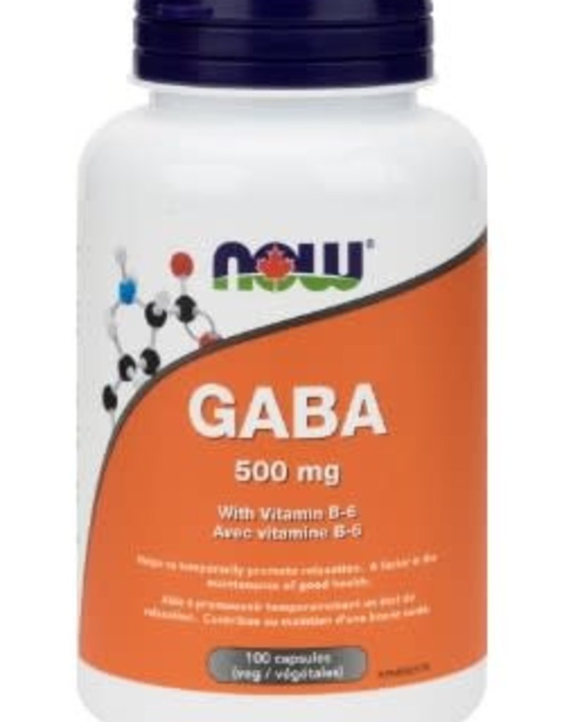 GABA - with Vitamin B-6 500mg (100 caps)