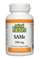 Natural Factors CANADIAN - SAMe 200mg (30 tabs)