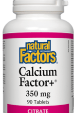 Natural Factors CANADIAN - Calcium Factor+ 350mg (90tab)