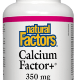 Natural Factors CANADIAN - Calcium Factor+ 350mg (90tab)