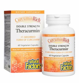 Natural Factors Curcumin - Double Strength Theracurmin (60 caps)