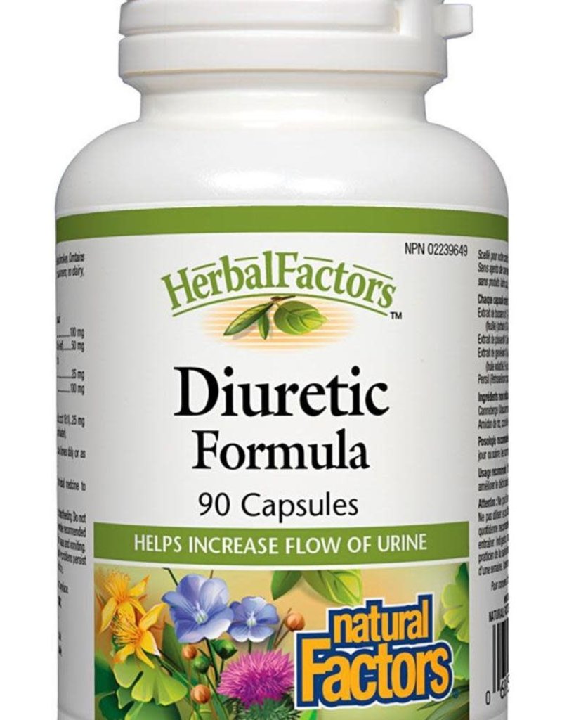 Natural Factors CANADIAN  - Diuretic Formula (90 caps)