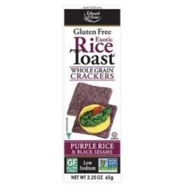 Rice Toasts - Purple & Black Seame  (65g)