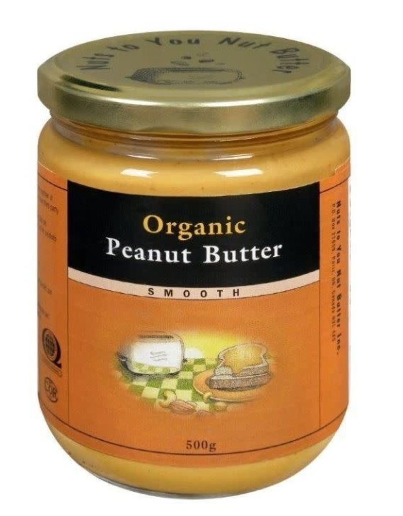 Peanut Butter - Smooth - Organic (500g)