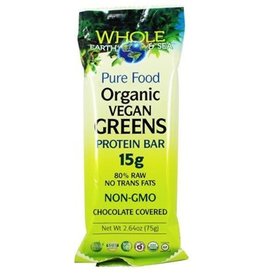 Protein Bar - Organic Vegan Greens - Chocolate Covered (75g)