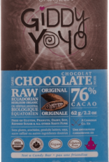 Dark Chocolate - Raw Original 76% Cacao (62g)