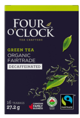 Green Tea - Organic Fairtrade (Decaffeinated) (16 tea bags)