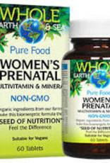 Natural Factors CANADIAN - Women's Prenatal Multivitamin & Mineral (60 tabs)