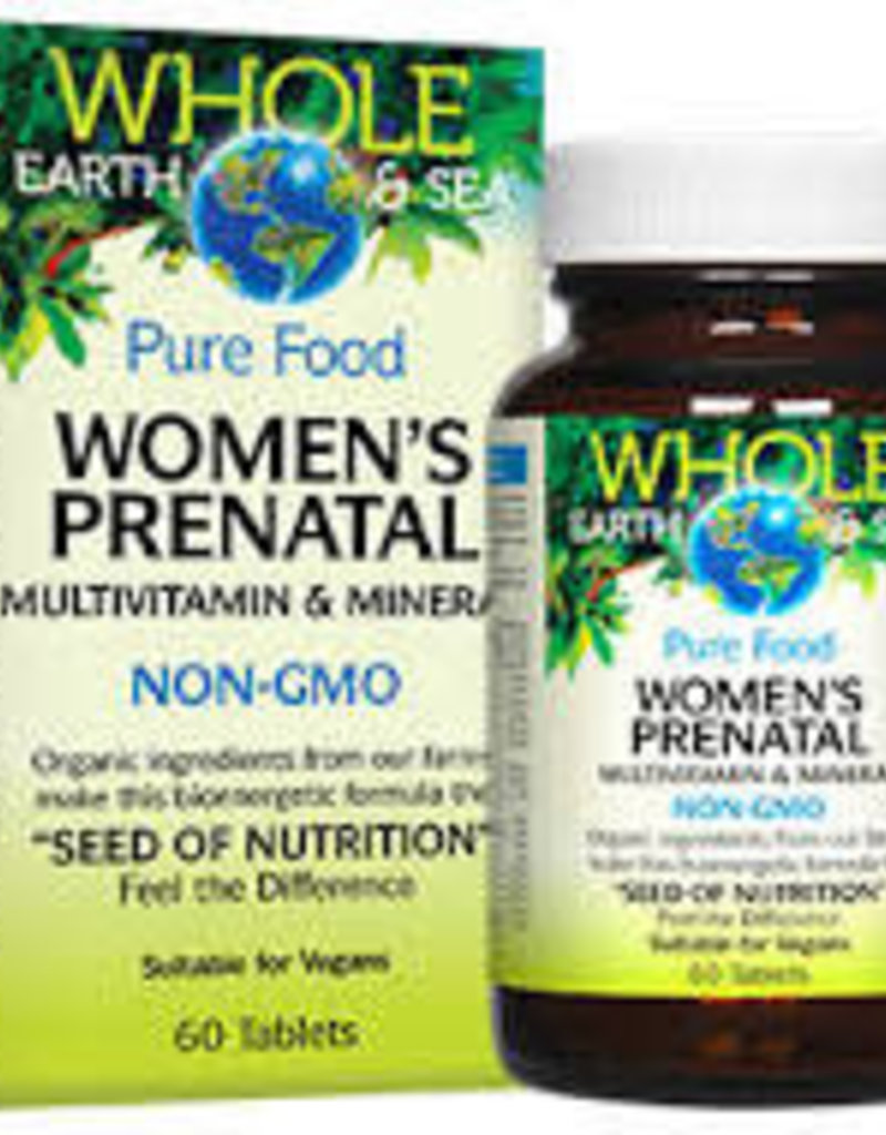 Natural Factors CANADIAN - Women's Prenatal Multivitamin & Mineral (60 tabs)