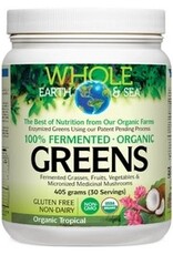 Natural Factors CANADIAN - Greens - Fermented - Organic Tropical (30 servings/ 405g)