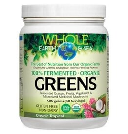 Natural Factors CANADIAN - Greens - Fermented - Organic Tropical (30 servings/ 405g)