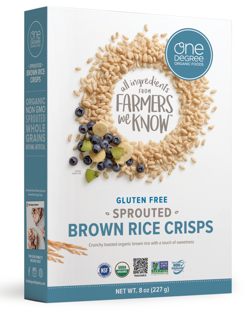Sprouted Brown Rice Crisp Cereal - Gluten Free (227g)