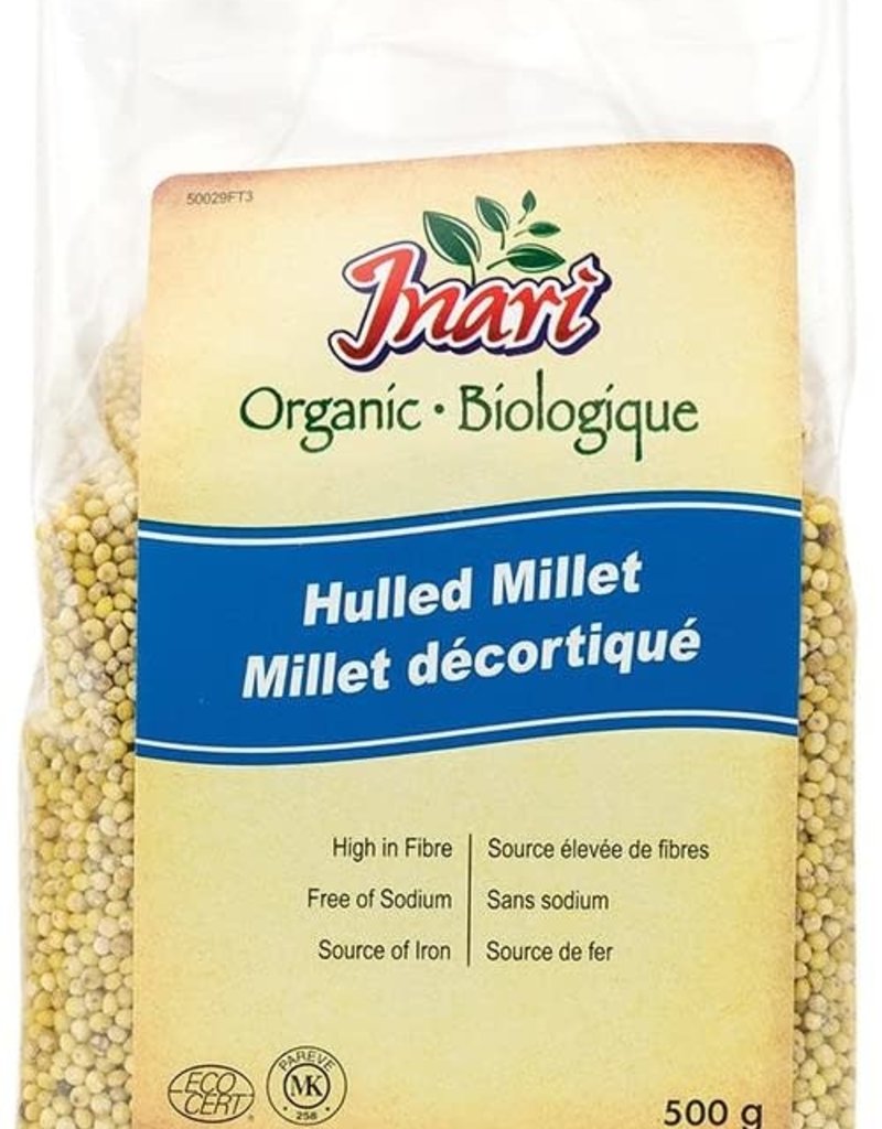 Millet - Organic, Hulled (500g)