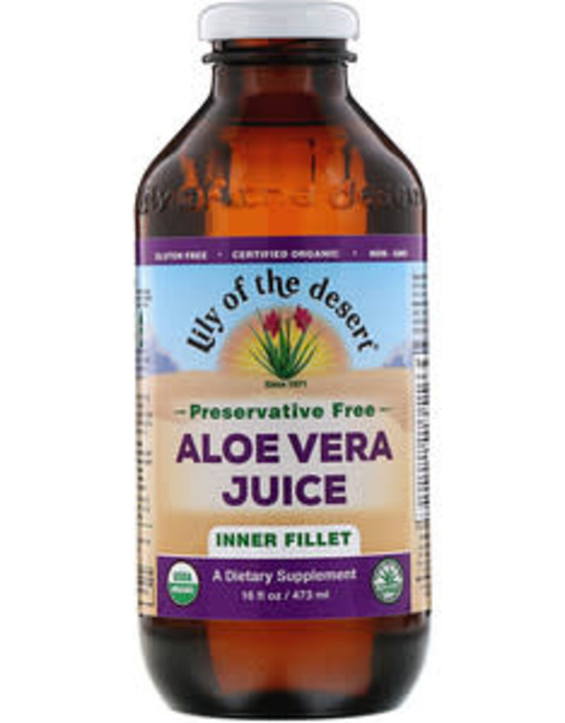 Aloe Vera Juice - Preservative Free - Inner Fillet (473mL)