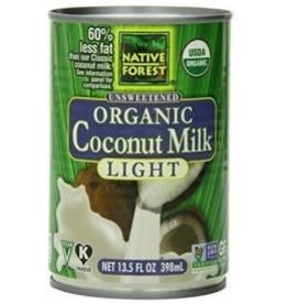 Coconut Milk - Unsweetened Organic - Light (398mL)