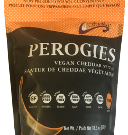 Perogies -Vegan Gluten Free - Cheddar Style (520g)