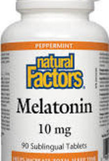Natural Factors CANADIAN - Melatonin Sublingual- 10mg (90 Tabs)