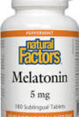 Natural Factors Melatonin Sublingual  - 5mg (90 Tabs)
