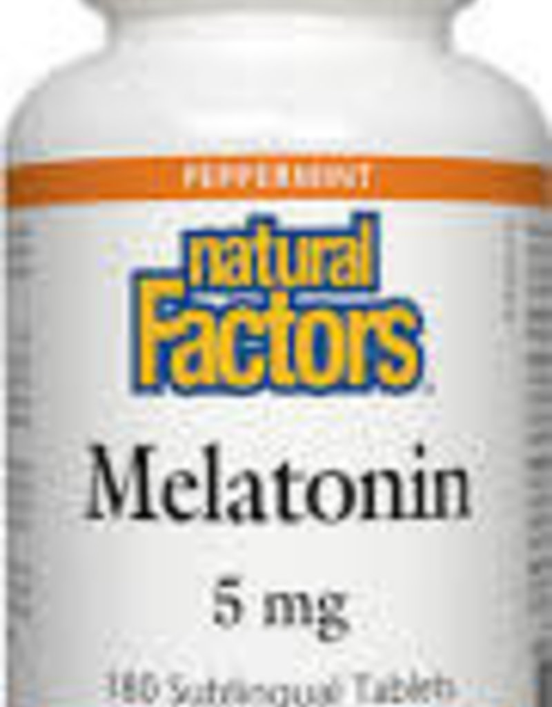 Natural Factors CANADIAN - Melatonin Sublingual  - 5mg (90 Tabs)