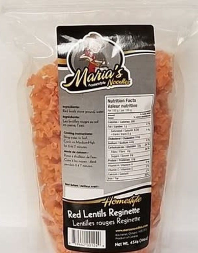 CANADIAN - Pasta - Homestyle Red Lentils Reginette (454g)