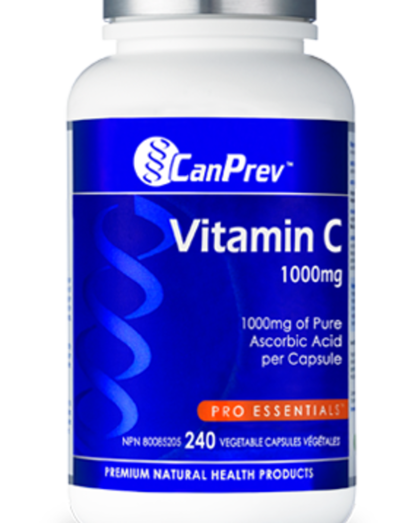 CanPrev CANADIAN - Vitamin C - Ascorbic Acid 1000mg (240vc)