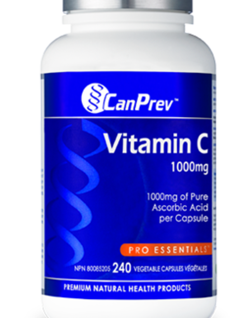 CanPrev Vitamin C - Ascorbic Acid 1000mg (240vc)