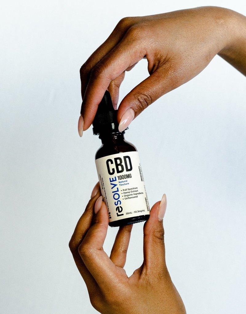 Resolve CBD CANADIAN - CBD Oil Unflavored 1000mg (30ml)