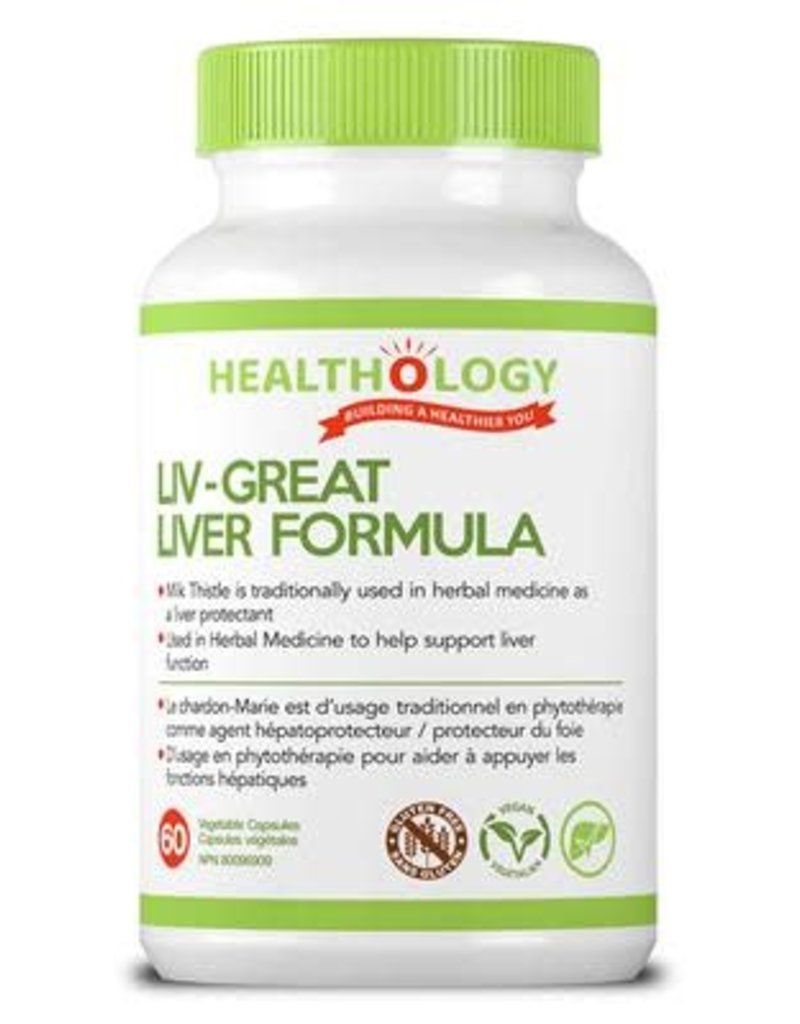 Healthology CANADIAN - Liver Support - Liv-Great (60cp)