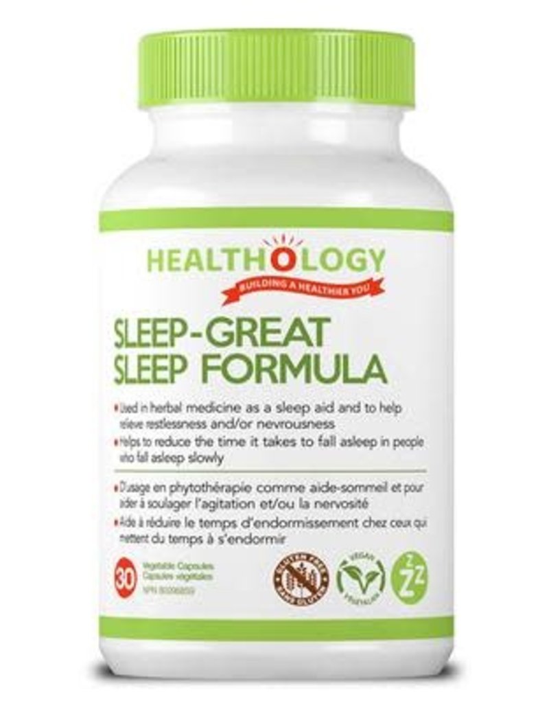 Healthology CANADIAN - Sleep Support - Sleep Great (30ct)