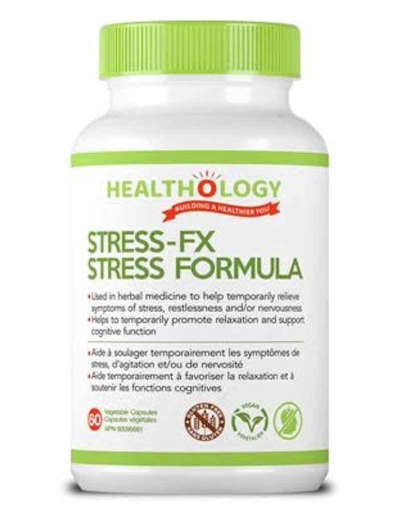 Healthology CANADIAN - Stress & Adrenal Support - Stress-FX (60vc)