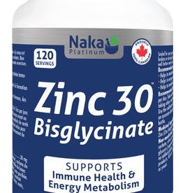 Naka Minerals - Zinc Bisglycinate 30mg (600ml)