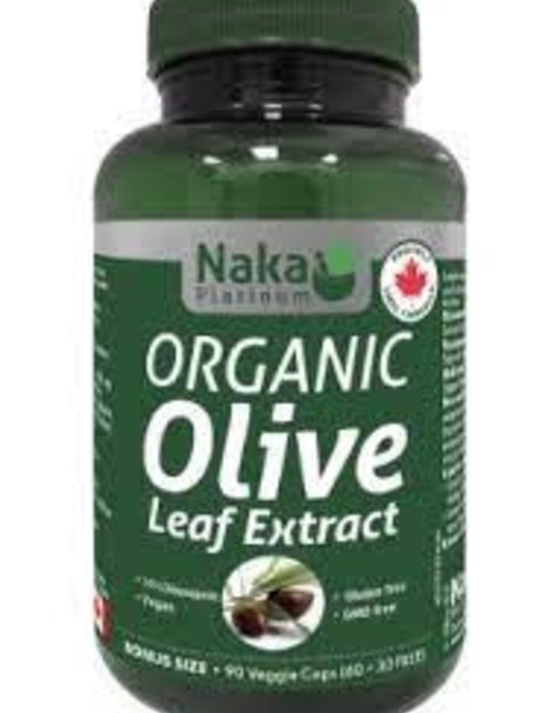 Naka CANADIAN - Olive Leaf Extract - Organic (90vc)