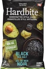 CANADIAN - Potato Chips  - Black Sea Salt - Hardbite (128g)