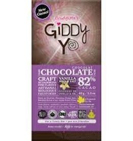 Dark Chocolate - Raw Vanilla Bean & Salt 82% Cacao (62g)