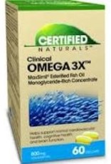 Certified Naturals CANADIAN - Omega 3 - Clinical Omega 3 X (60cp)