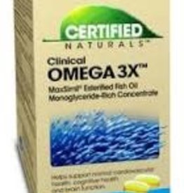 Certified Naturals CANADIAN - Omega 3 - Clinical Omega 3 X (60cp)