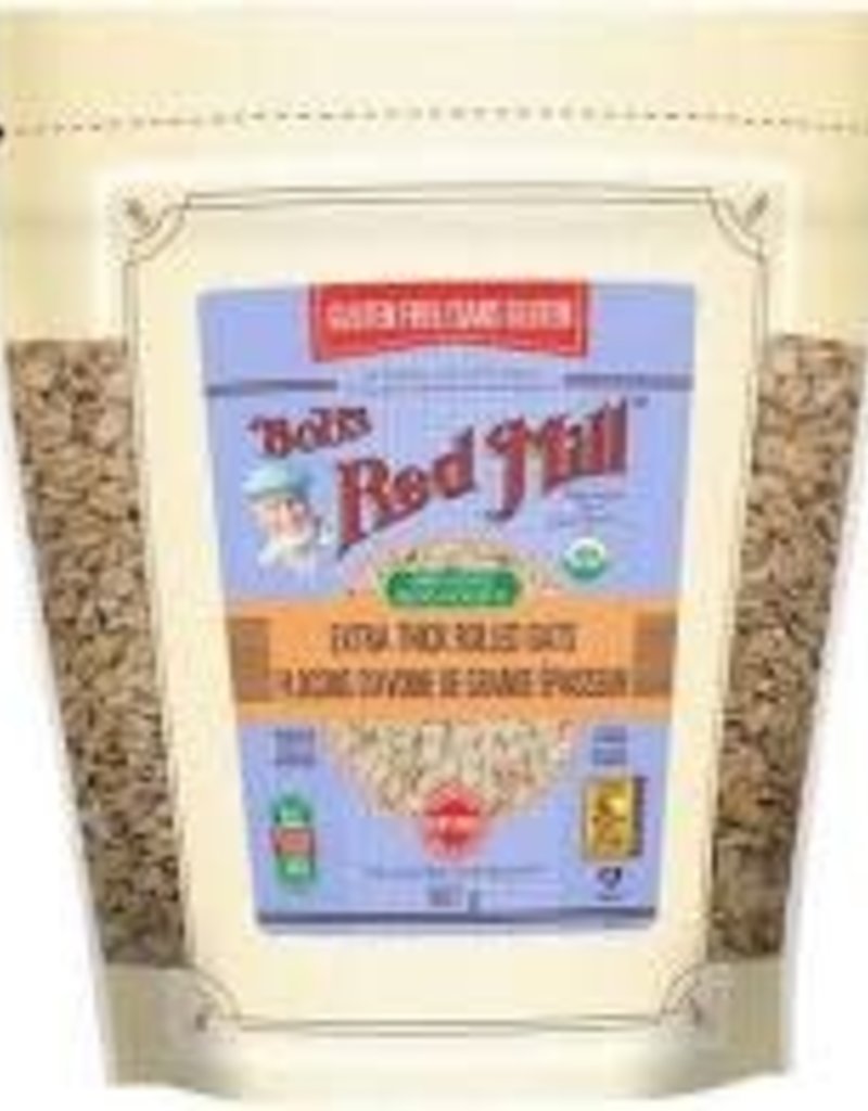 Oats - Organic GF Extra Thick Rolled Oats (907g)