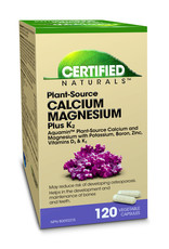 Certified Naturals Calcium Magnesium Plant Source (120vc)