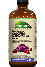 Certified Naturals Calcuim Magnesuim Liquid Complex - Cherry (450ml)