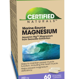 Certified Naturals CANADIAN - Magnesium Hydroxide 250mg (60cp)